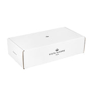 Vista Alegre | Amazonia Set of 2 Espresso Cups And Saucers, packaged in a white box, showcasing Ecoarts Amazônia's inspired porcelain collection.