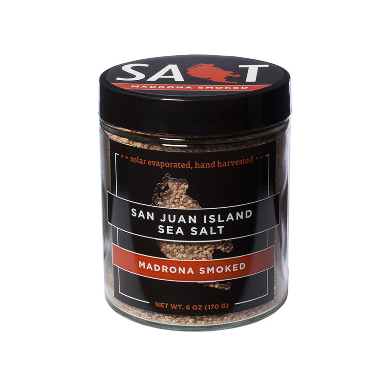 San Juan Island Sea Salt | Madrona Smoked Sea Salt