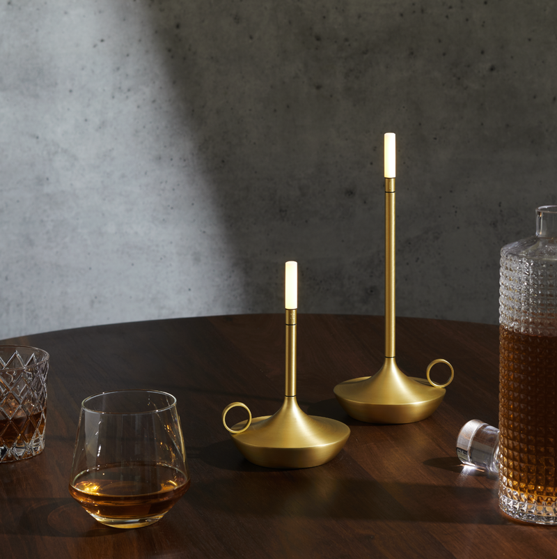 VANMOKUM | GRAYPANTS Wick Portable Rechargeable Lamp, ideal for creating ambiance, combining candle warmth with flashlight utility; perfect for gatherings and gifting.
