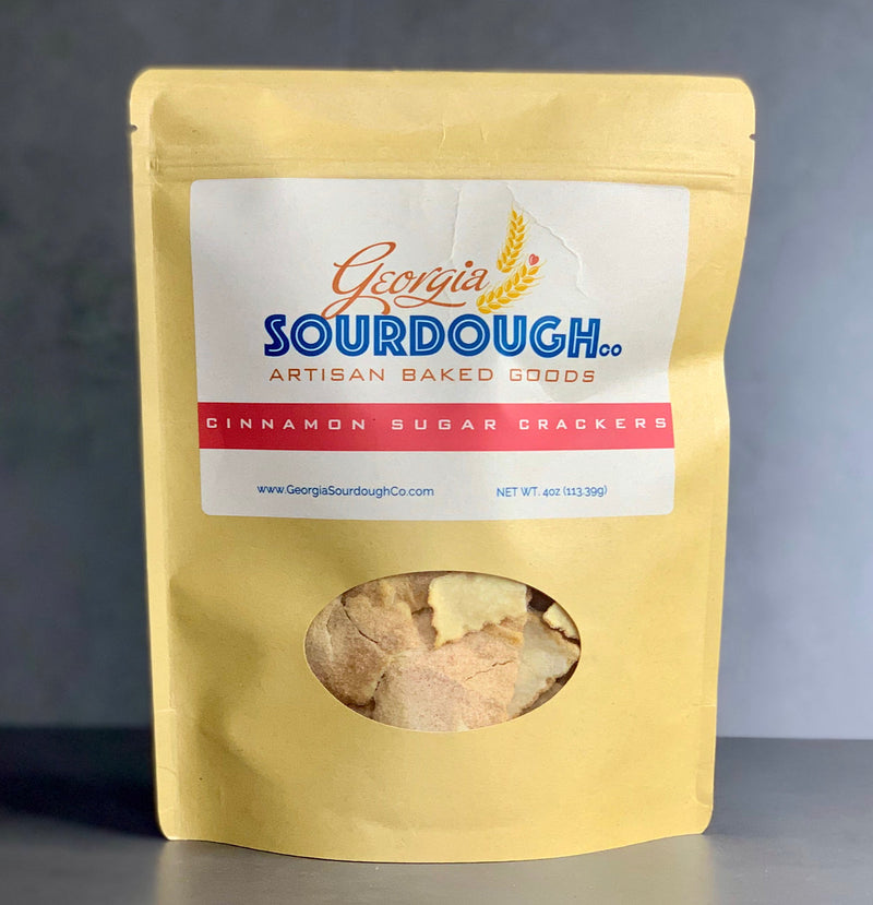 Georgia Sourdough Co. | Cinnamon Sugar Crackers