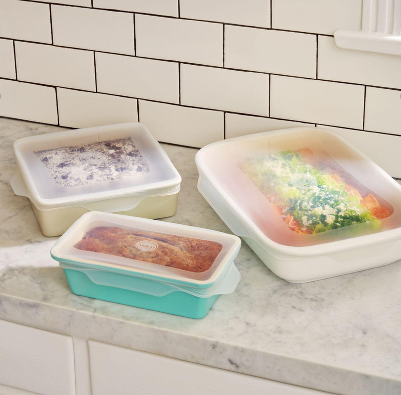 W&P | Reusable Silicone Stretch Baking Lids - Set of 3