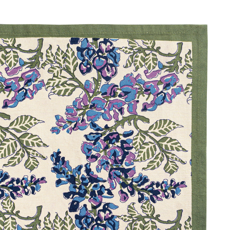 Couleur Nature | Wisteria Blue & Green Tea Towels