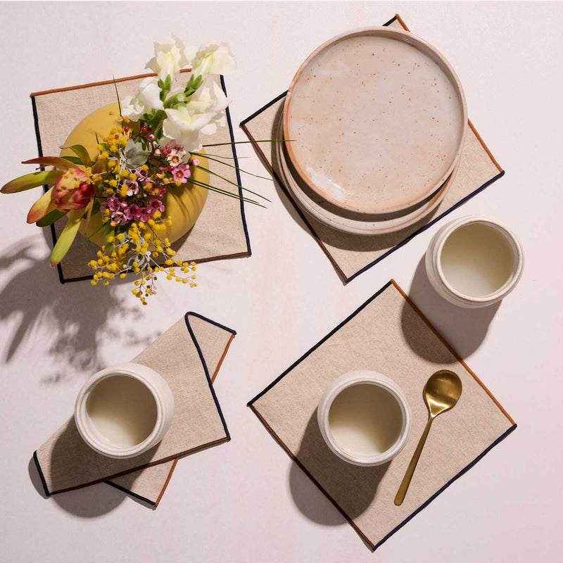 Atelier Saucier | Dune Appetizer Napkins