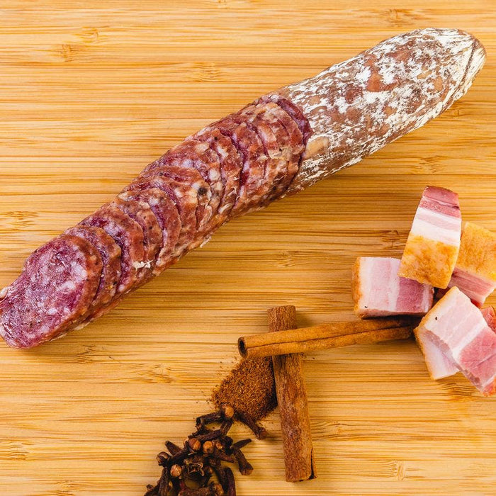 Il Porcellino Salumi | Bacon Whiskey Salami