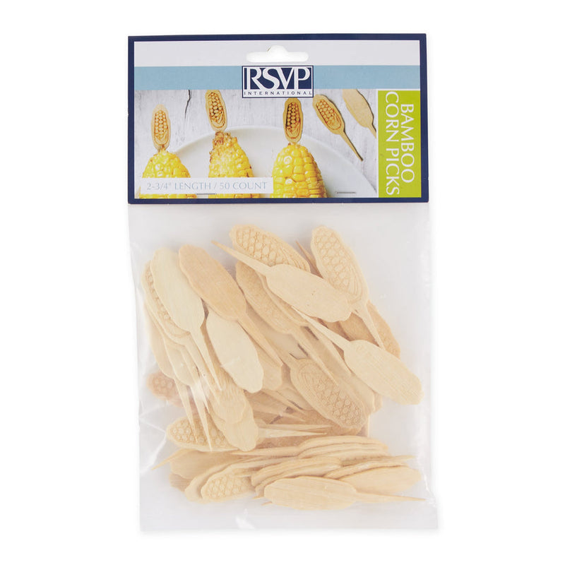RSVP | Bamboo Corn Picks