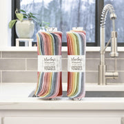 Marley's Monsters UNpaper® Towels - Earthy Rainbow 24-pack, showcasing durable, eco-friendly towels designed for sustainable living, perfect for enhancing any kitchen's functionality and style.