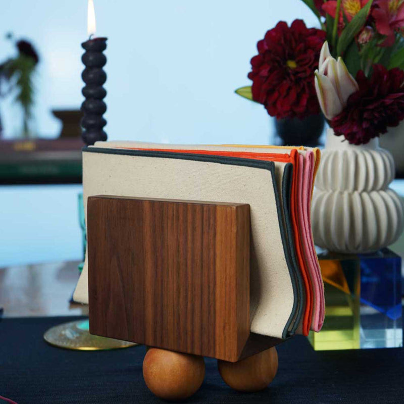 Atelier Saucier | Les Trois Wooden Napkin Holder
