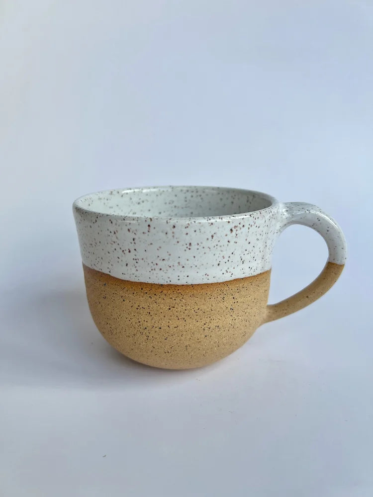 RachaelPots | Jumbo Mug, Nude/Light Blue