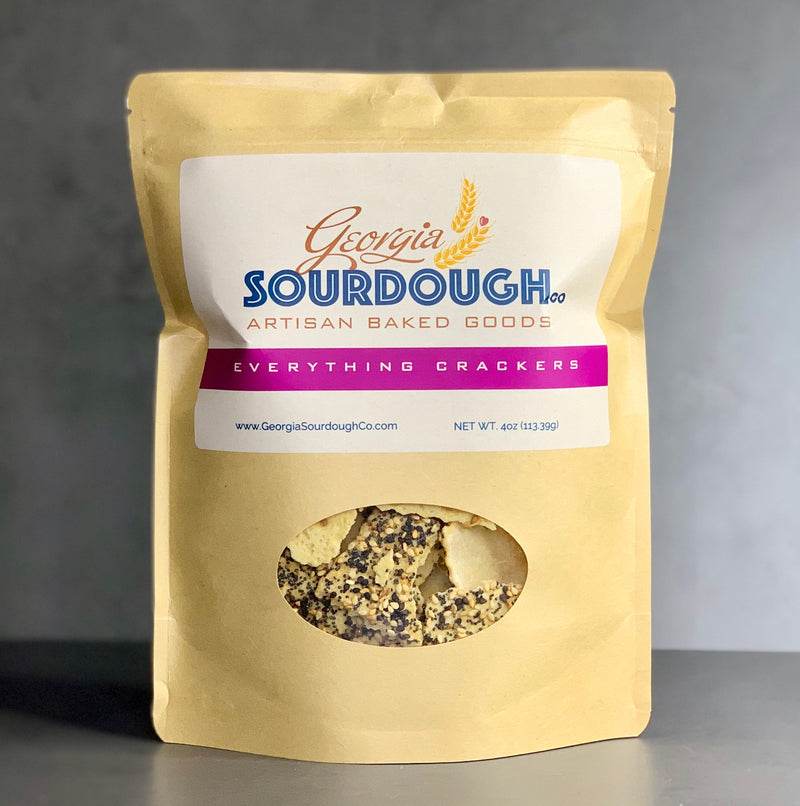 Georgia Sourdough Co. | Everything Crackers