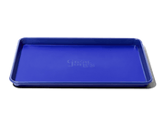 Great Jones | Holy Sheet - Pepper, a versatile blue kitchen tray with a nonstick ceramic coating, ideal for effortless baking and stylish serving.
