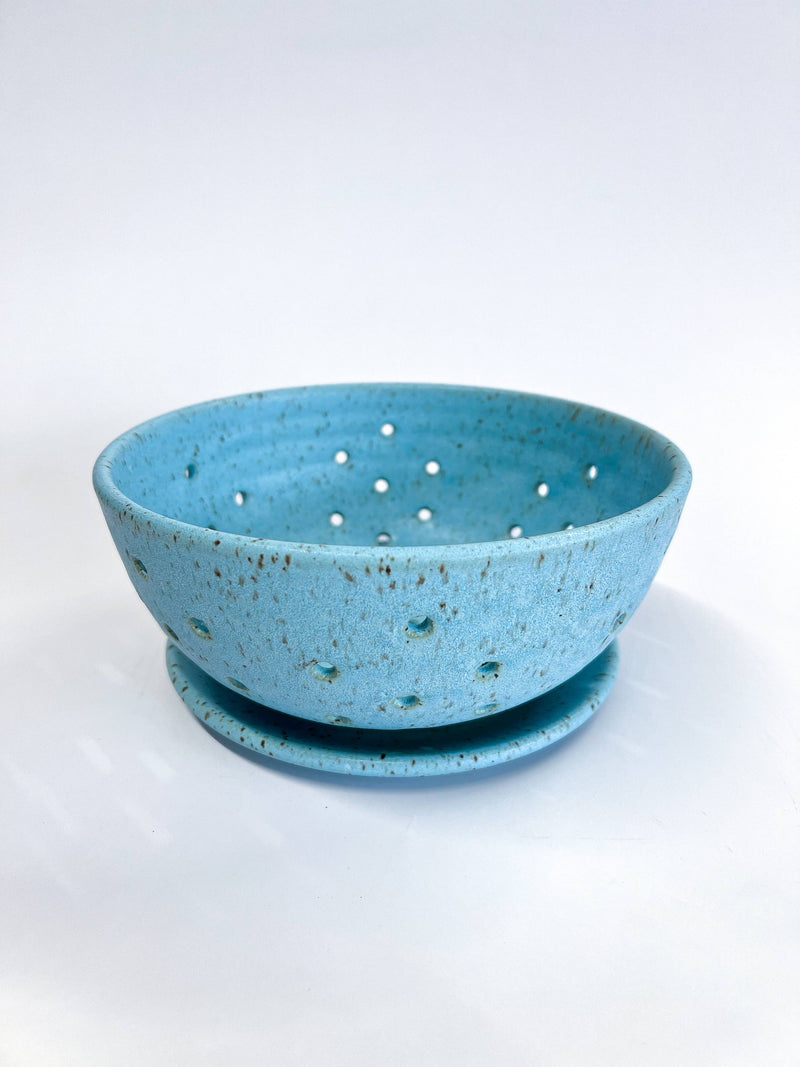 RachaelPots - Large Berry Bowl With Dish: Sage