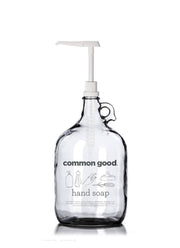 Common Good - Glass Refill Station Bottle Display.