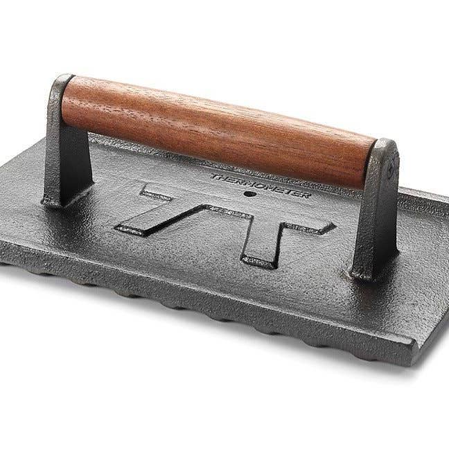 Outset | Rectangular Grill Press, Cast Iron
