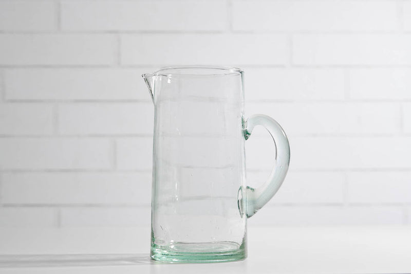 Moroccan Cone Jug, Clear