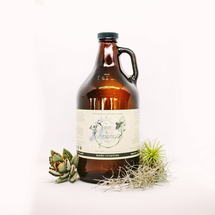 Root & Splendor | Laundry Concentrate 16 oz Glass Bottle