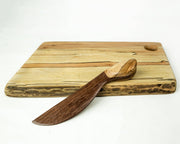 Petermans Boards and Bowls Inc. - 15" SPALTED MAPLE RECTANGULAR CUTTING BOARD.