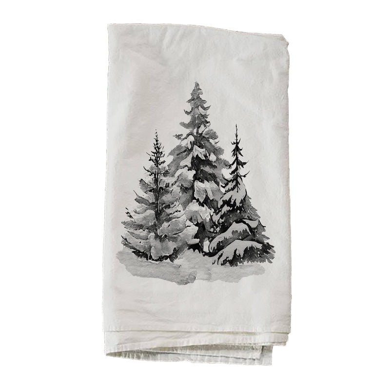 Eric & Christopher | Reindeer in Canoe Tea Towel