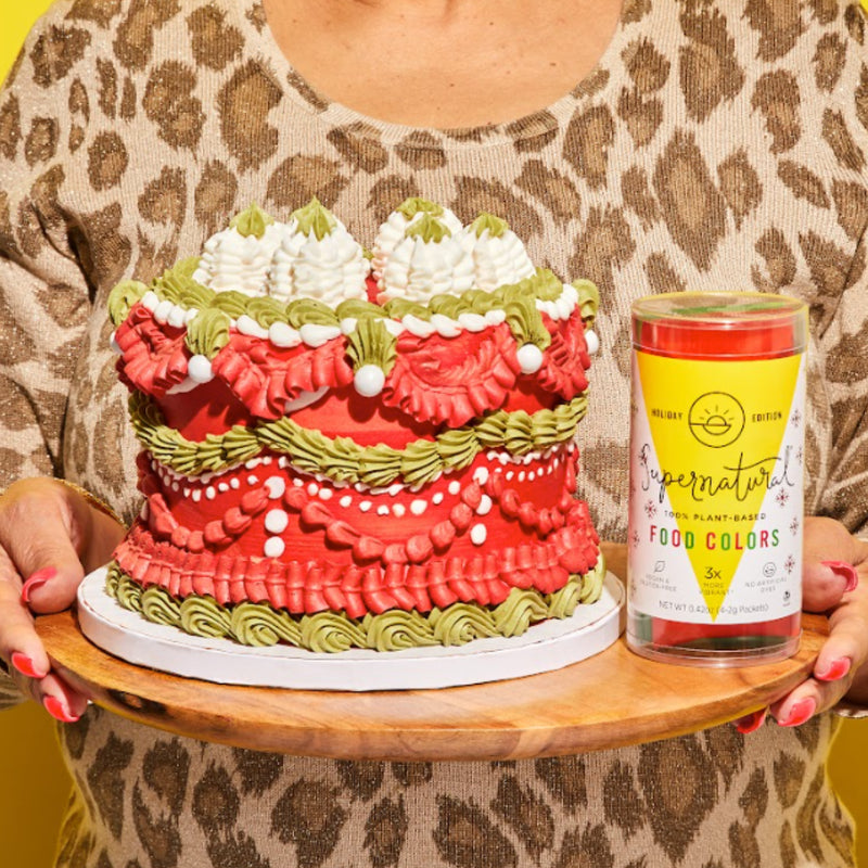 Supernatural | Plant-Based Food Colors - Holiday Colors