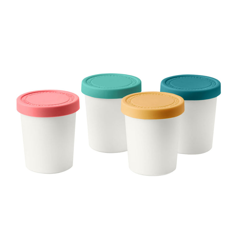 Tovolo | Mini Sweet Treats Tubs S/4, Assorted Tropics