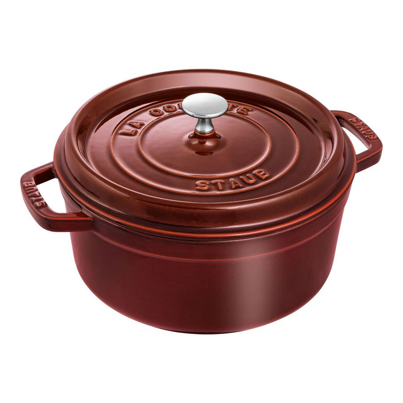 Staub Cast Iron 4-qt Round Cocotte