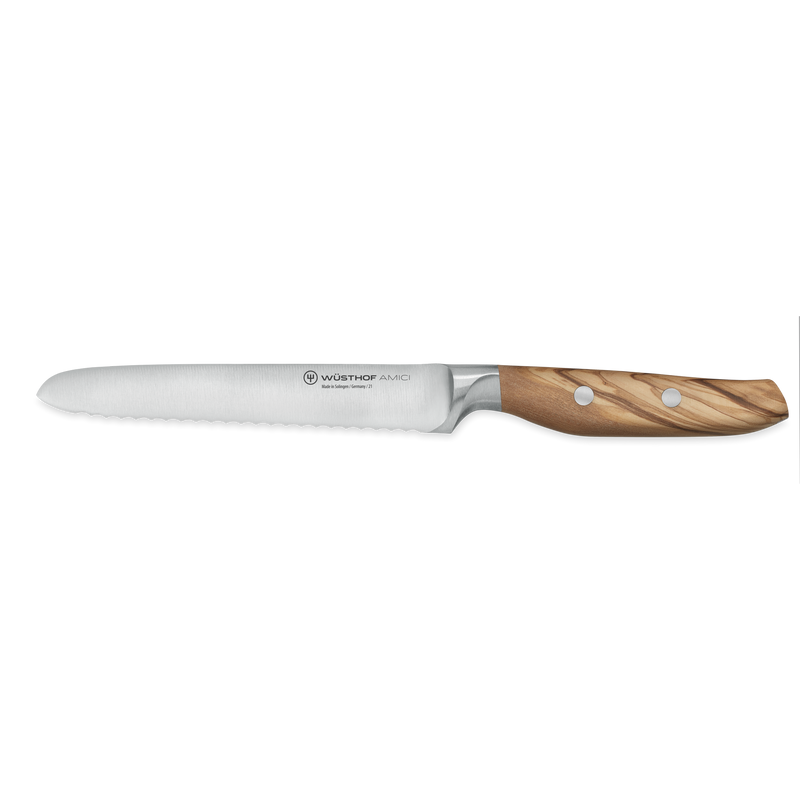 Wüsthof | Amici Serrated Utility Knife, 5 inches