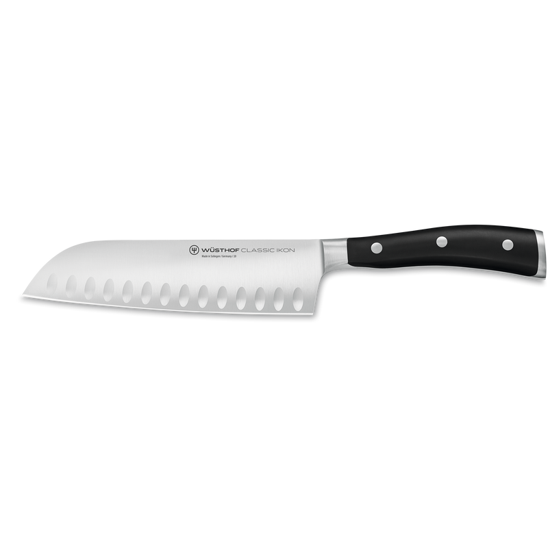 Wüsthof | Classic Ikon 7" Hollow Edge Santoku