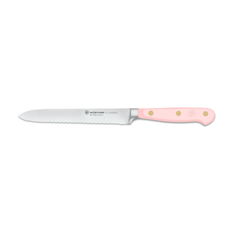 Wüsthof | Classic Serrated Utility, Pink Himalayan Salt