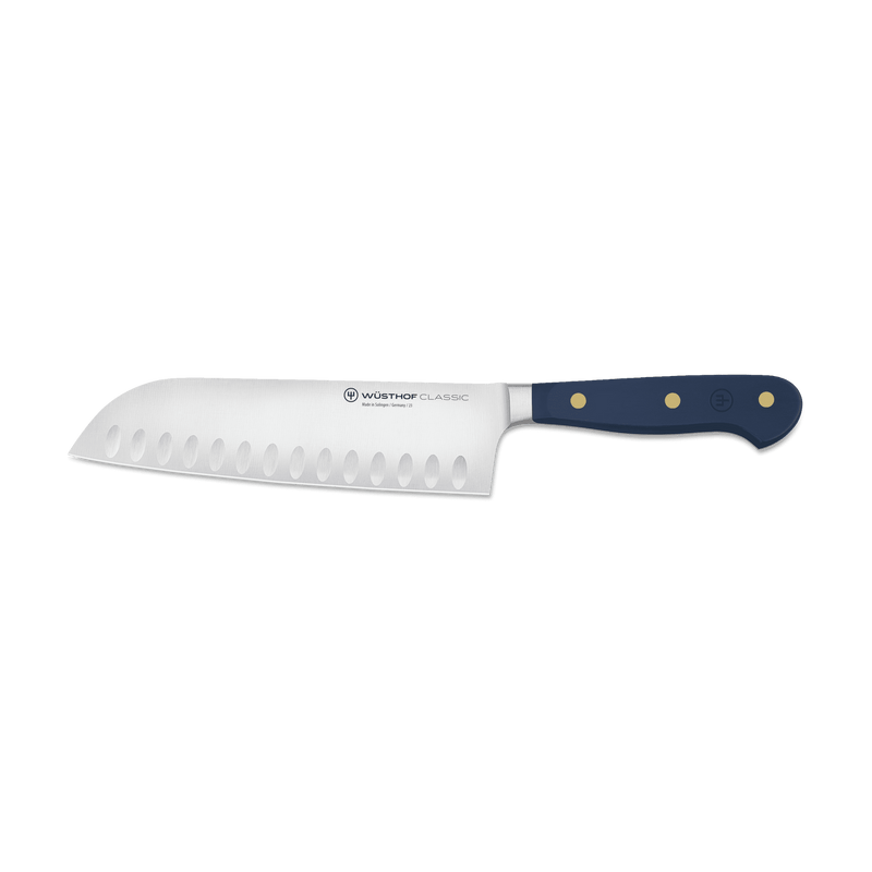 Wüsthof | Classic Hollow Edge Santoku, Wild Blueberry