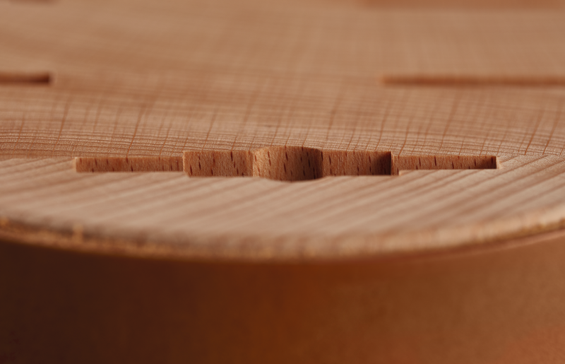 Wüsthof | 6-Slot Block, Beech with Leather