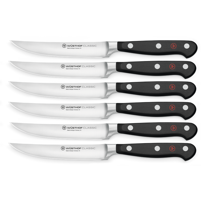 Wüsthof | Classic Steak Knife Set, 6-Piece
