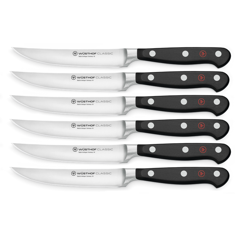 Wüsthof | Classic Steak Knife Set, 6-Piece
