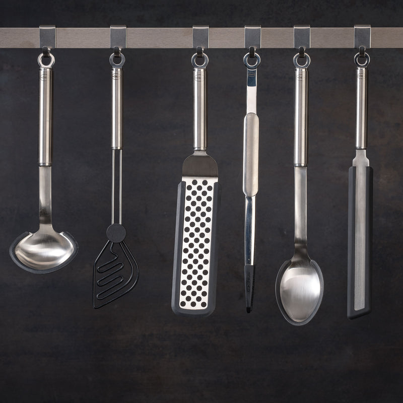 Rösle | Fine Tongs W Silicone Tips 9 Inches