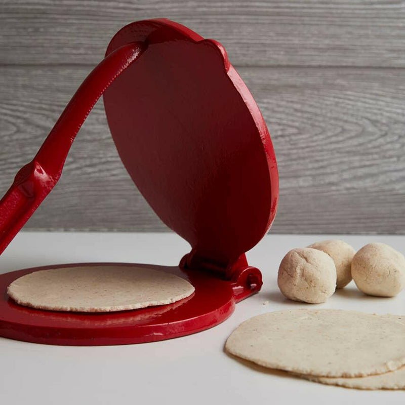 Cast Iron Tortilla Press Kit.