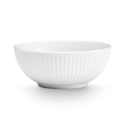 Pillivuyt | Plisse Individual Bowl with ribbed edges, ideal for soups or salads, showcasing durable French porcelain craftsmanship, available at Athens Cooks.