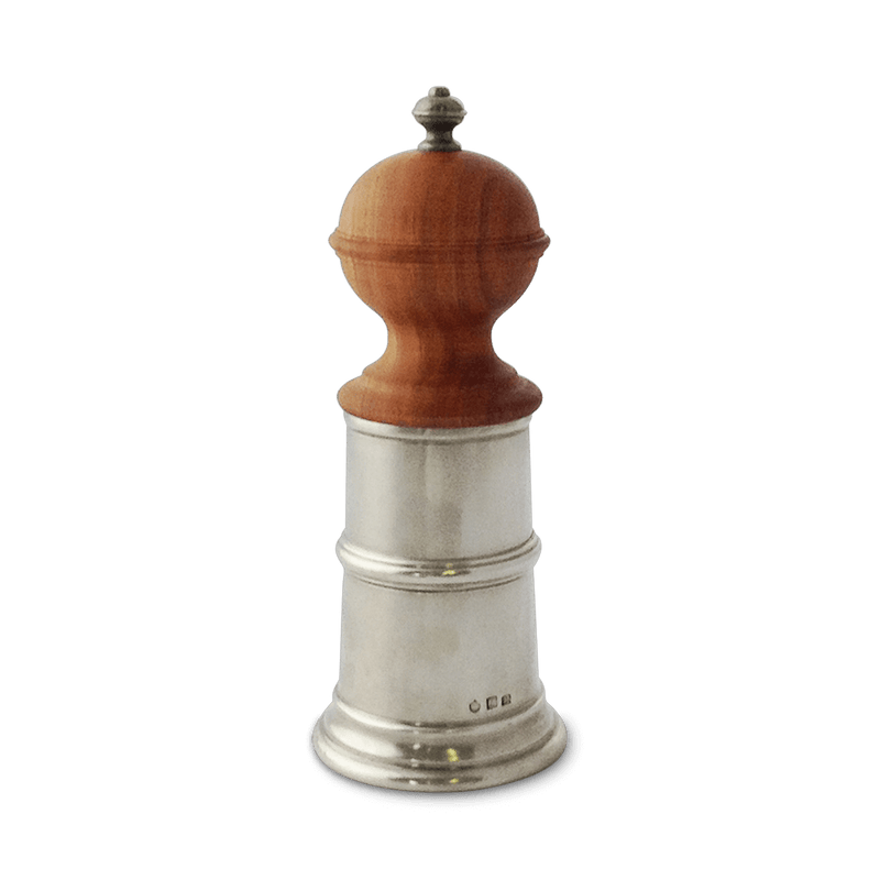 Match | Wood & Pewter Pepper Mill