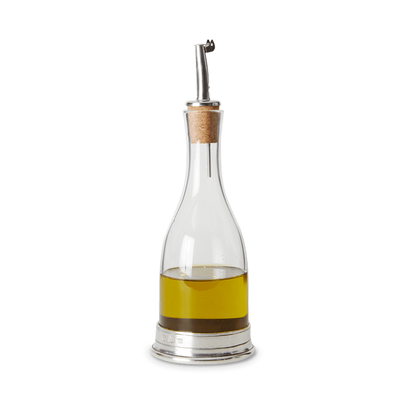 Match | Pewter Cruet + Cork Dispenser