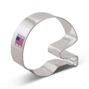 Ann Clark | Cookie Cutters - Football Helmet: A metal cookie cutter with a football helmet design, ideal for creative sports-themed baking, made in Vermont by America's largest manufacturer.