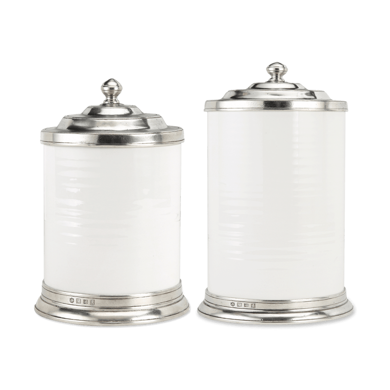 Match | Convivio Canister, White, Medium