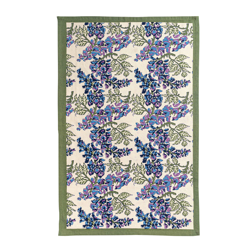 Couleur Nature | Wisteria Blue & Green Tea Towels