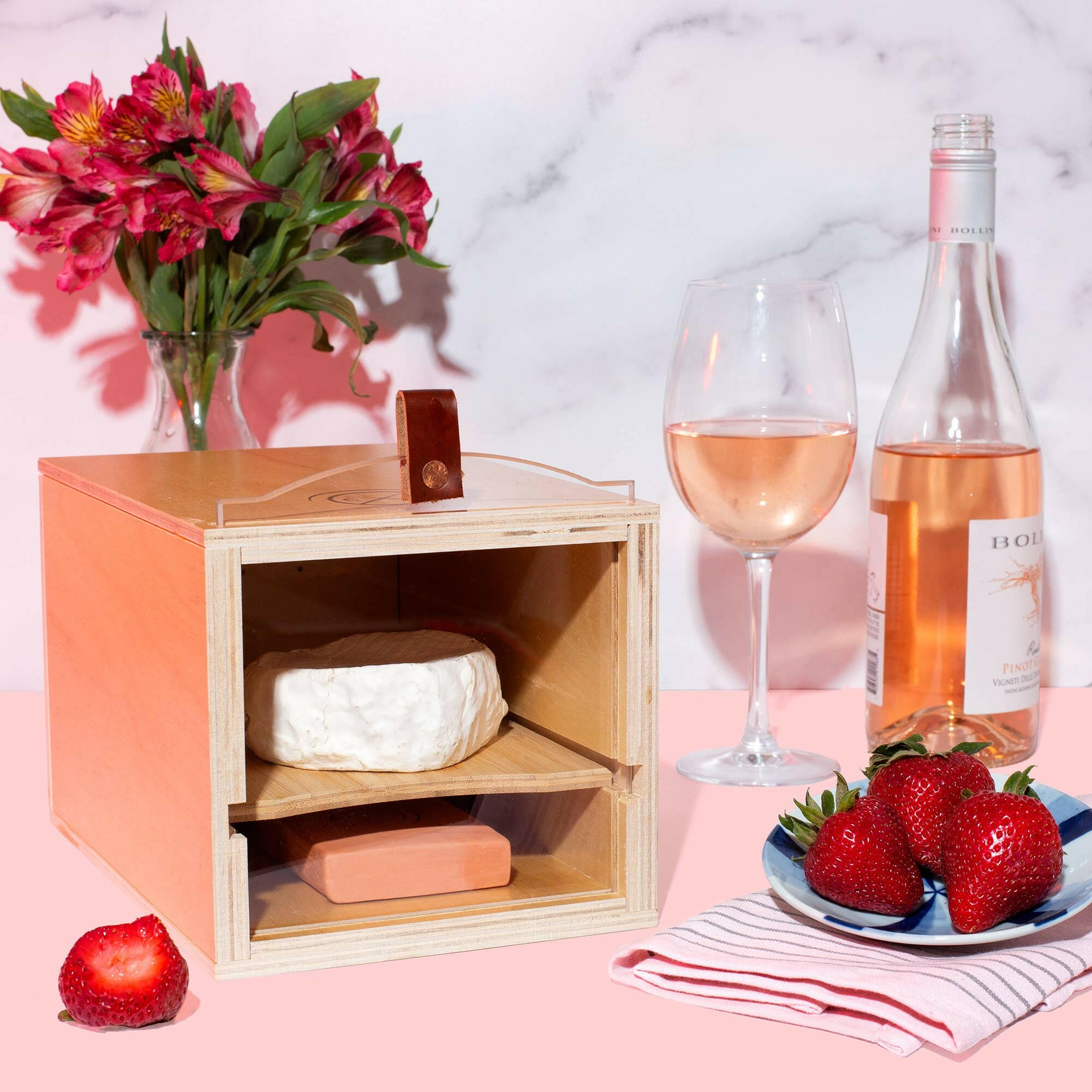 Cheese Grotto | Bamboo Shelf Cheese Grotto Mezzo - Grotto Mezzo with B ...
