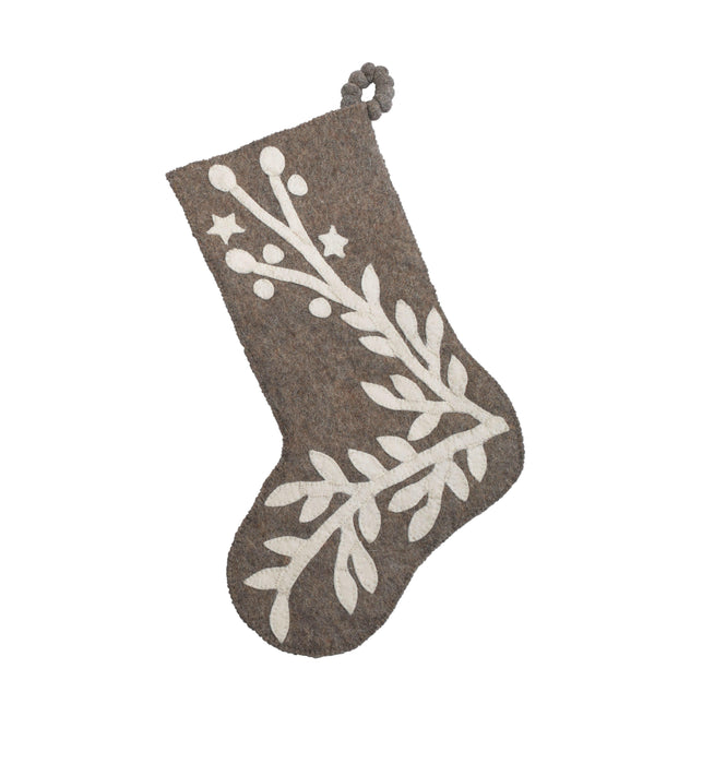 Arcadia Home | Hand Felted Wool Christmas Stockings.