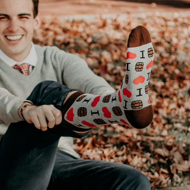 Eric & Christopher | Reindeer in Canoe Tea Towel