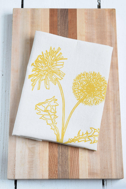 Hearth and Harrow | Dandelion Kitchen Tea Towel.