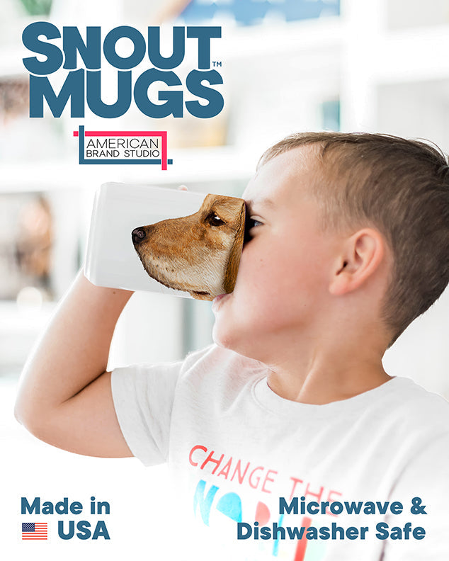 American Brand Studio | Golden Retriever Snout Mug - 11 oz