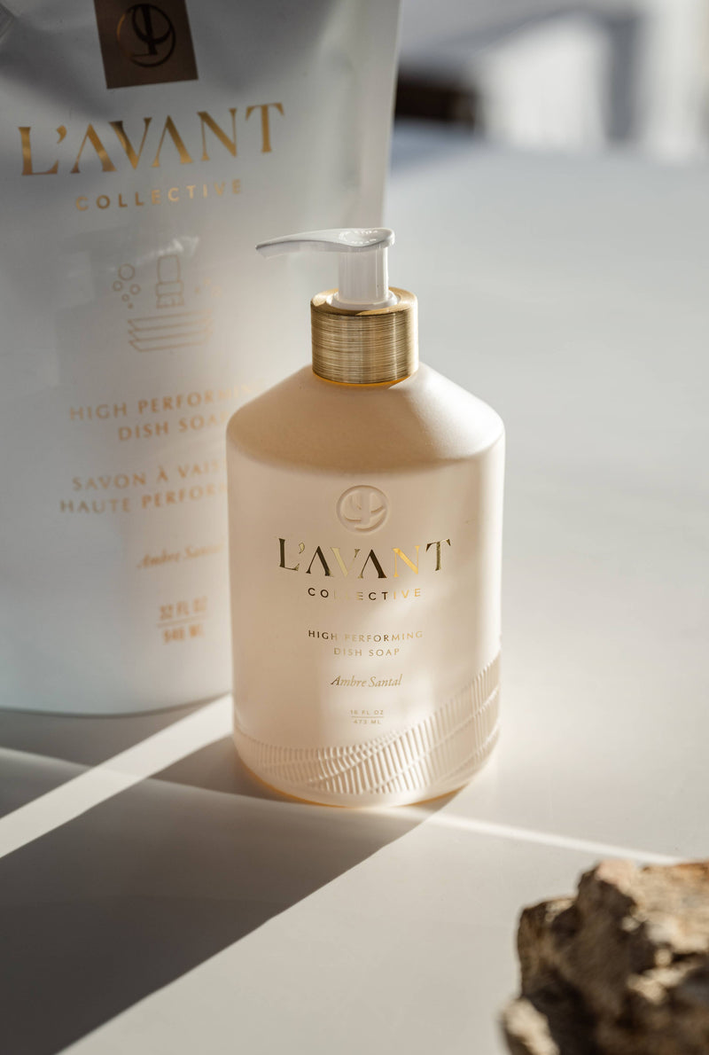 L'AVANT Collective - High Performing Dish Soap Refill Pouch Ambre Santal