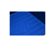 Great Jones | Square One - Blueberry baking pan with a wavy, corrugated bottom, designed for easy release and even baking.