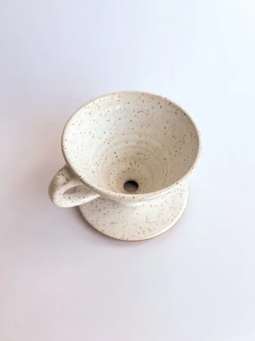 RachaelPots | Coffee Pour Over Cone W/Handle, Pink