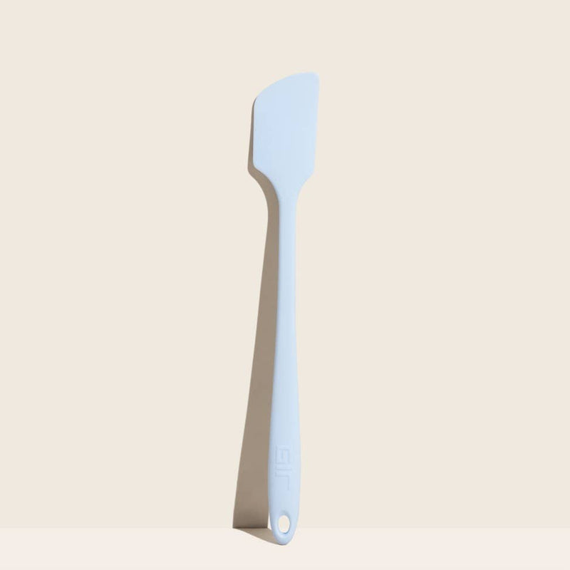 GIR Get It Right - GIR Skinny Spatula: Black, antimicrobial unibody design, ideal for versatile kitchen use, showcased on a white surface, emphasizing its sleek, practical form.