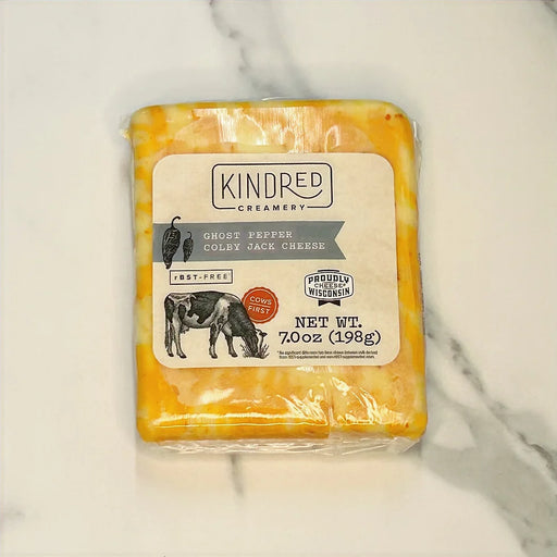 Kindred Creamery | "Ghost Pepper" Artisan Colby.