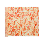 Bee's Wrap - Cut-to-Size Roll - Mushroom Magic, Limited Edition Print: A versatile beeswax food wrap with stylized mushroom illustrations, customizable to fit various kitchen needs.